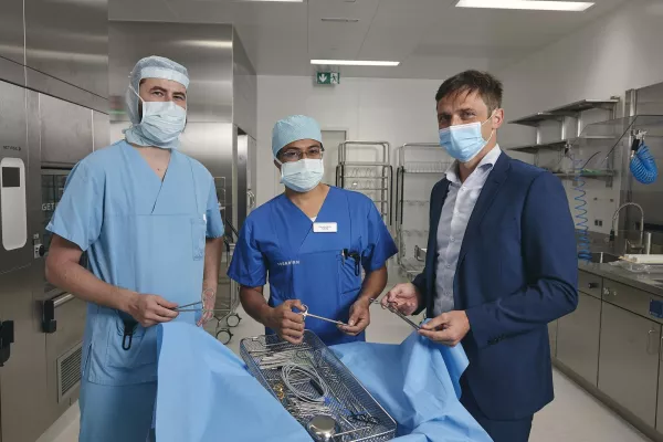 Bild: Mositech überarbeitet OP-Instrumentarium im Krankenhaus Dornbirn