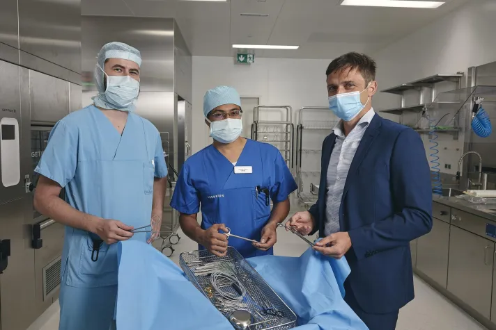 Bild: Mositech überarbeitet OP-Instrumentarium im Krankenhaus Dornbirn