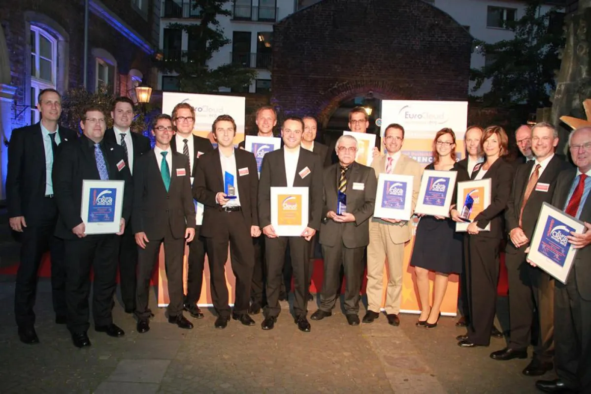 Gewinner der EuroCloud Awards 2012 (c) EuroCloud Deutschland_eco