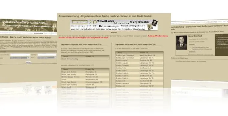 HistAd Genealogy Web DB in Version 2.1 verfügbar Bild: HistAd Genealogy Web DB in Version 2.1 verfügbar