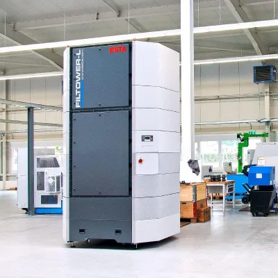 Vernetzt und energiesparend: Esta stellt Filterturm 4.0 auf der AMB vor Bild: Vernetzt und energiesparend: Esta stellt Filterturm 4.0 auf der AMB vor