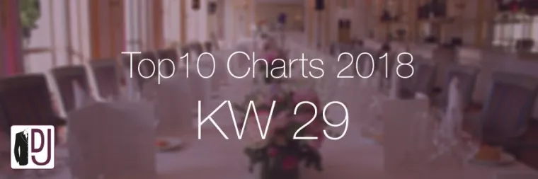Bild: Aktuelle Top Ten-Charts KW 29/2018