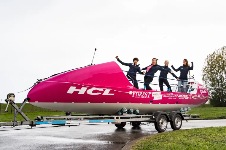 HCL unterstützt Dutchess of the Sea bei der Talisker Whisky Atlantic Challenge Bild: HCL unterstützt Dutchess of the Sea bei der Talisker Whisky Atlantic Challenge