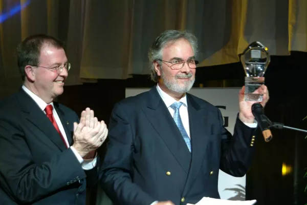 Bild: Zweiter Genuss Award: Bertold Siber für sein Lebenswerk ausgezeichnet