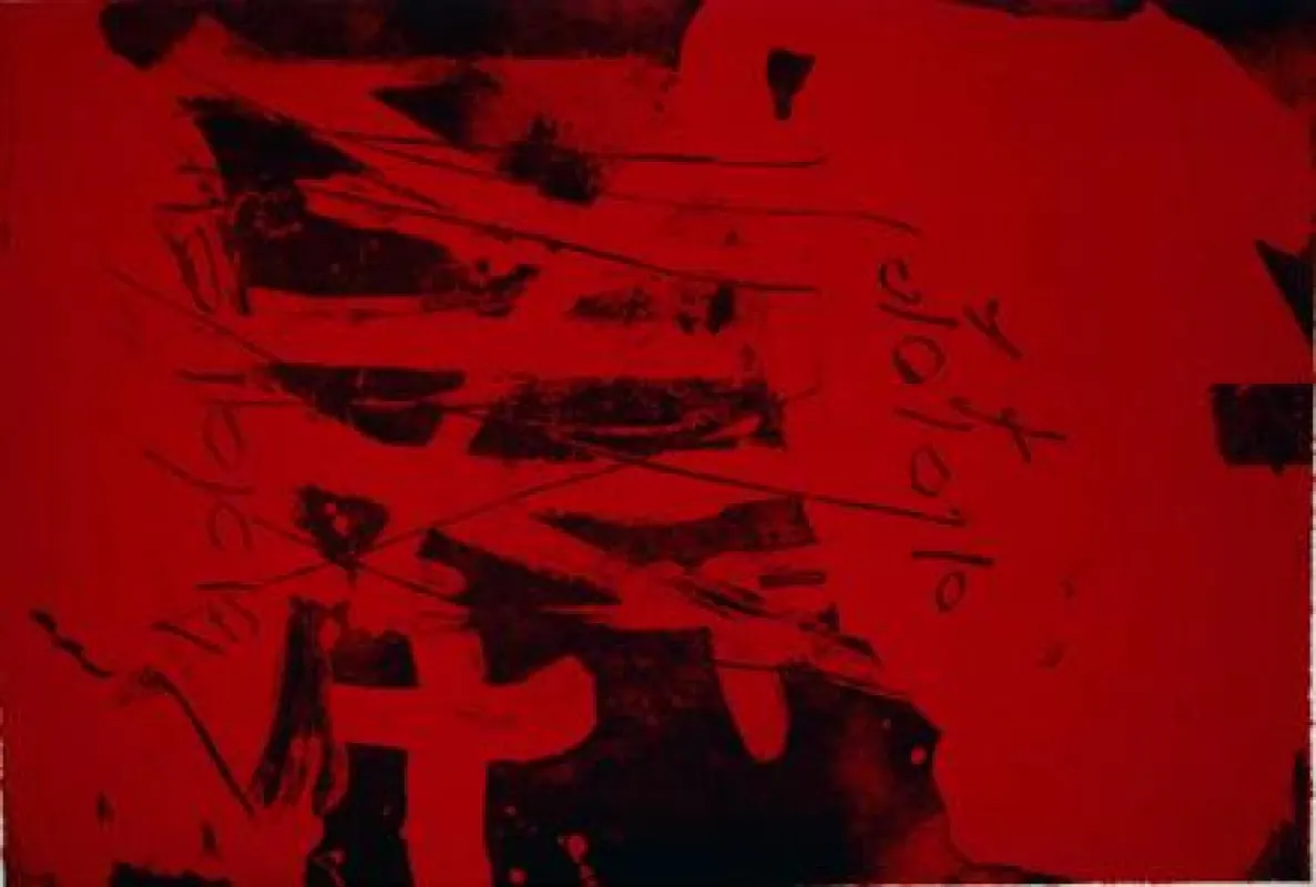 Antoni Tàpies, „Carrer de Wagner Suite“, 1988©Fundación Antoni Tàpies/ VG Bild-Kunst, Bonn 2012.