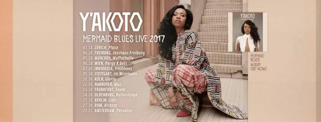 Bild: Y'akoto Mermaid Blues Live 2017