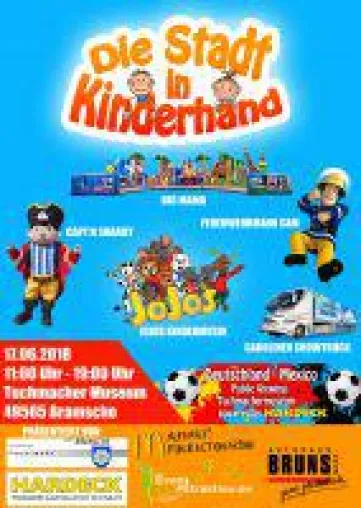 Die Stadt in Kinderhand mit Feuerwehrmann Sam Bild: Die Stadt in Kinderhand mit Feuerwehrmann Sam