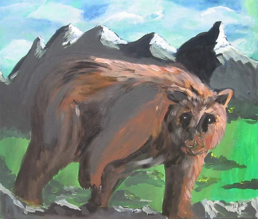 Bruno (JJ1) in Acryl