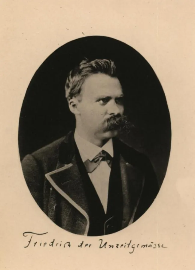 Nietzsche als Professor in Basel