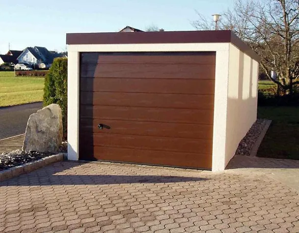 Bild: Die Fertiggarage als Aushängeschild für guten Geschmack