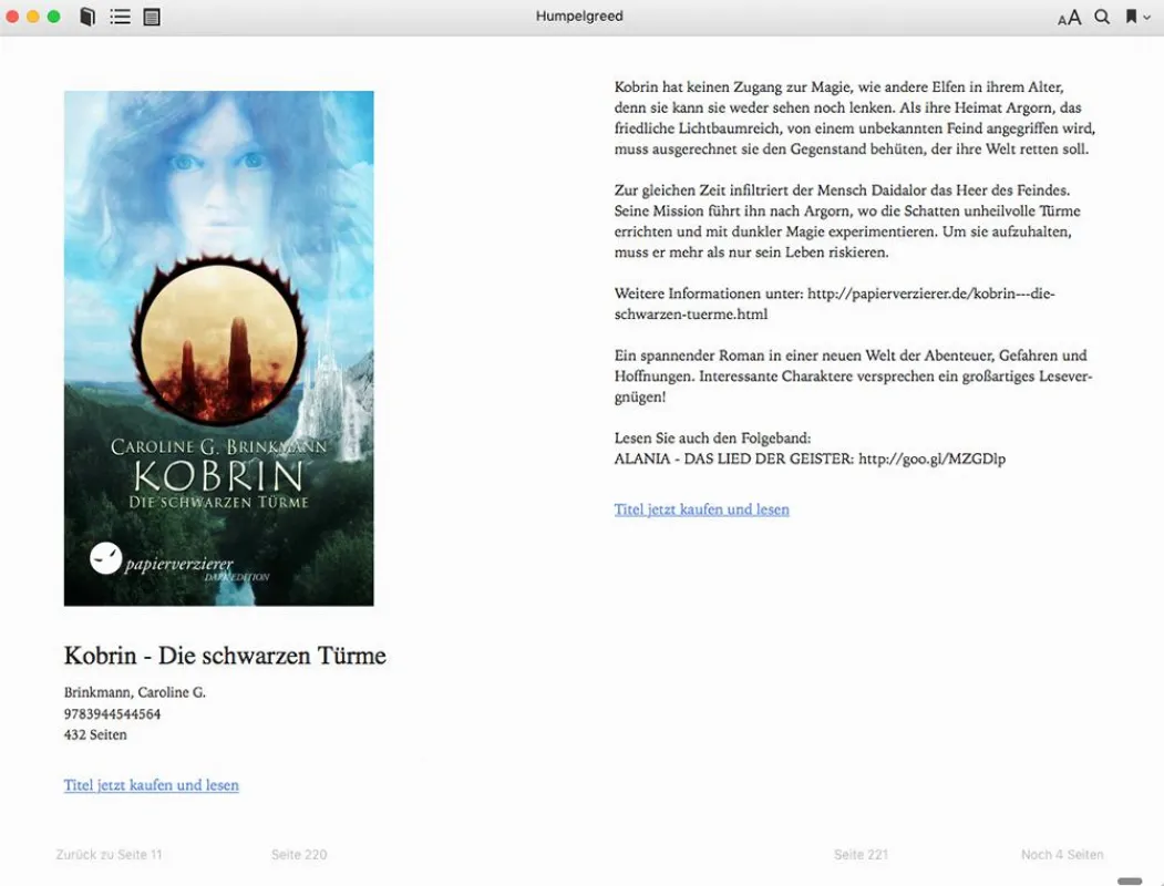 Beispiel-Anzeige aus dem Dynamic In-Boot-Promotion Feature