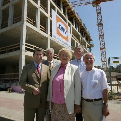 Bild: DKV Euro Service feiert Richtfest – Baufortschritt perfekt im Plan
