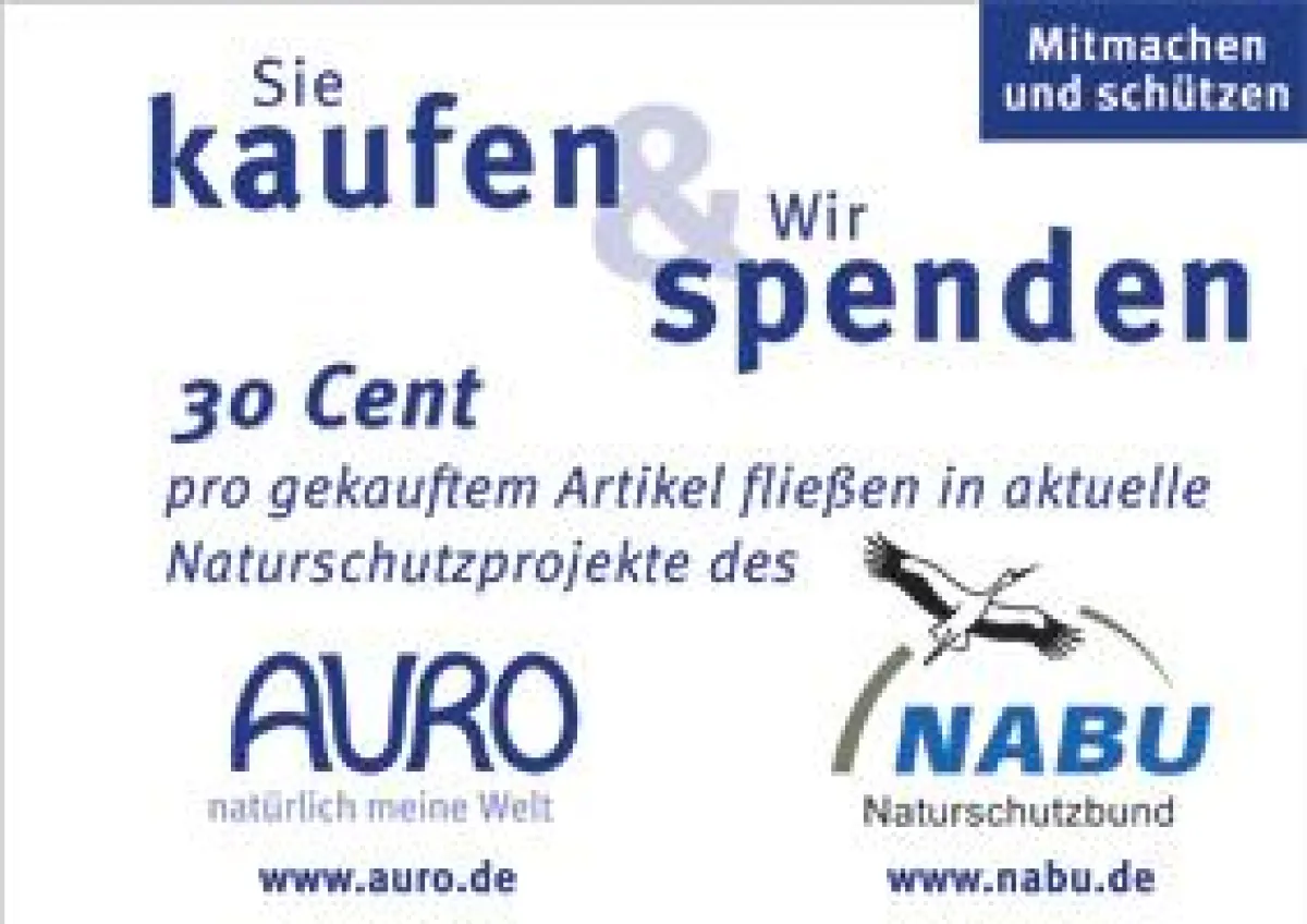 Auro unterstützt Nabu