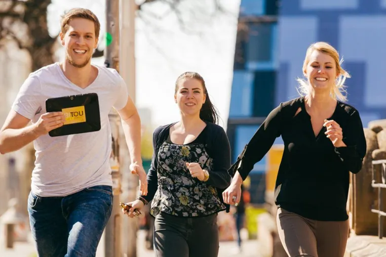 Bild: Firmenliga® als Teamevent- GPS Spiele als Betriebsausflug