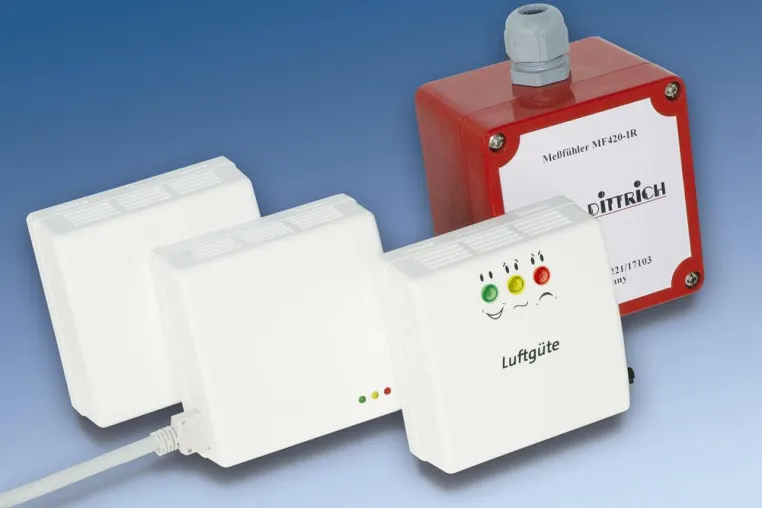 Neue Generation von CO2-Messsystemen bestimmt die Luftgüte im Raum (IAQ) Bild: Neue Generation von CO2-Messsystemen bestimmt die Luftgüte im Raum (IAQ)