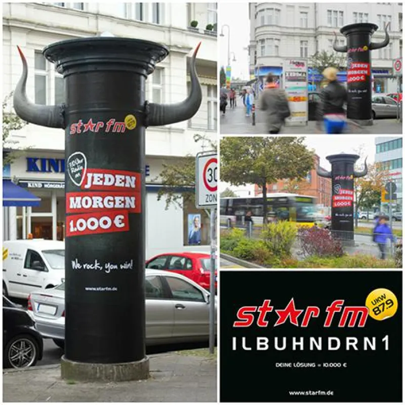 Aktuelle Plakatkampagen STAR FM 87.9