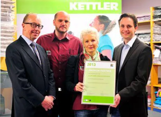 Bild: Pilipp Einrichtungshaus GmbH erneut als Kettler Premium-Partner ausgezeichnet