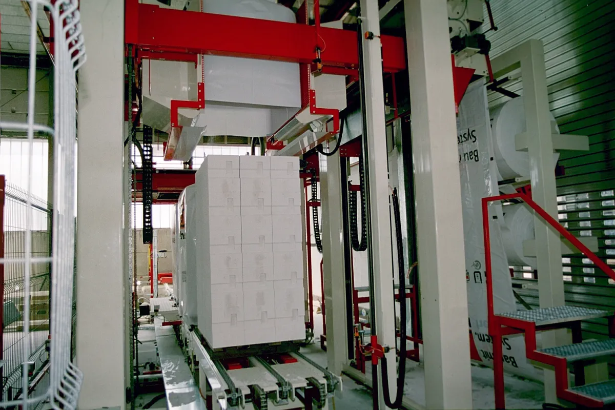 Verpackungslinie im Einsatz