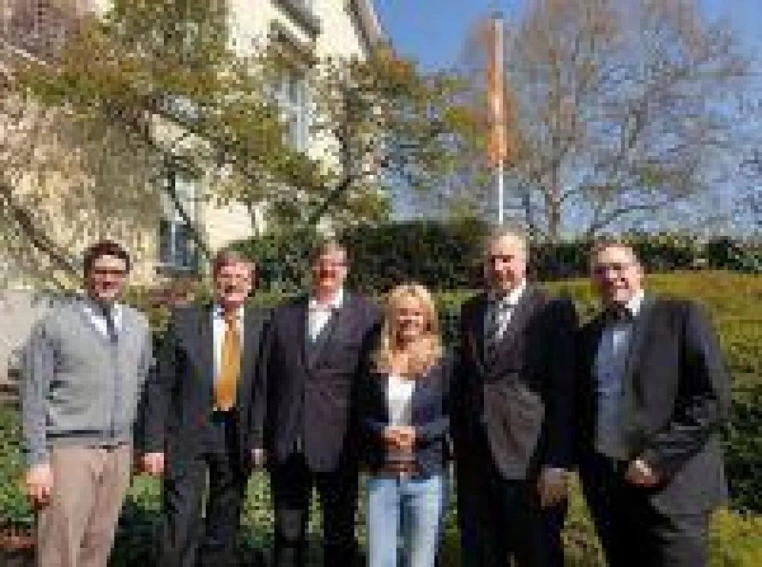v.l.n.r.: R.Stein, R.Genderka, Prof. Dr. R. Dreher, A.Erwin, MdL, H.Leymann, S.Simmnacher