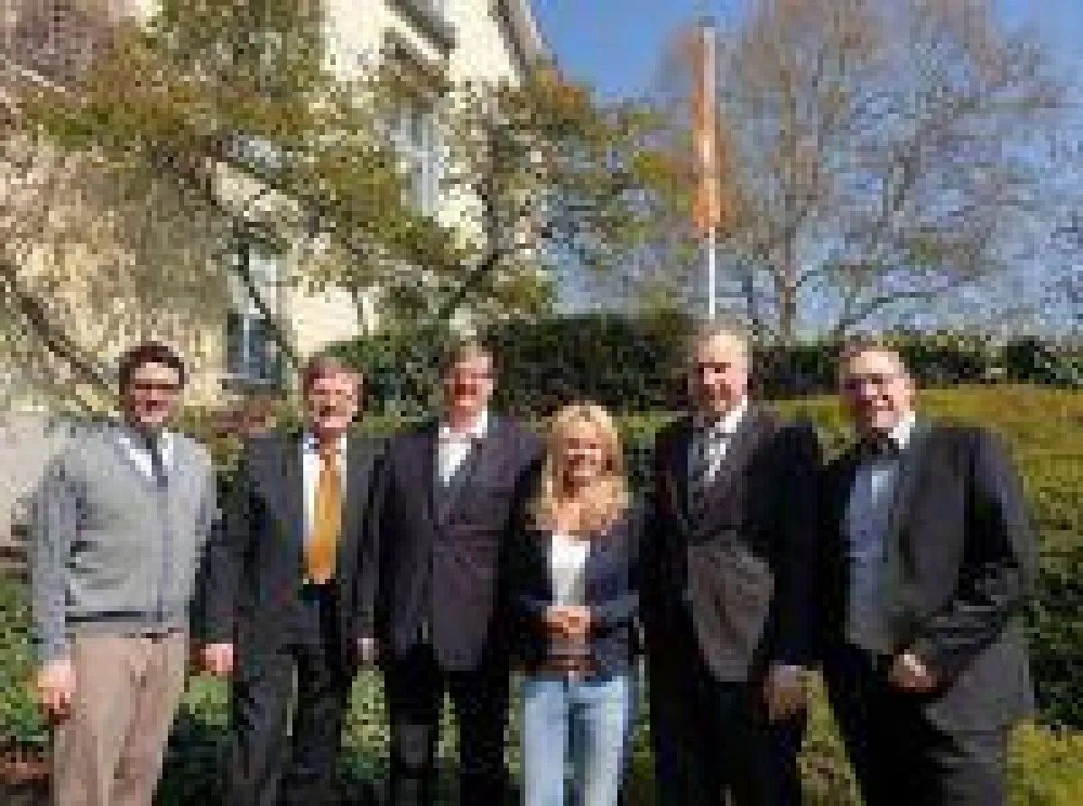 v.l.n.r.: R.Stein, R.Genderka, Prof. Dr. R. Dreher, A.Erwin, MdL, H.Leymann, S.Simmnacher