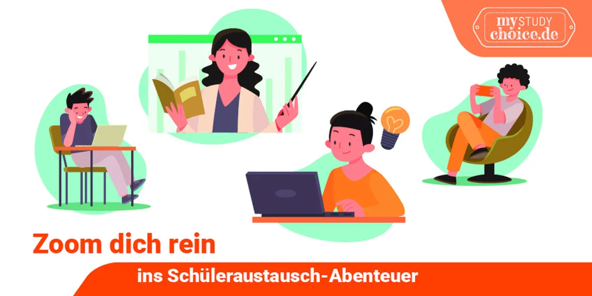 MyStudyChoice lädt vom 1. bis 5. November 22 zu zehn Live-Zoom-Infoveranstaltungen ein.  (© MyStudyChoice)