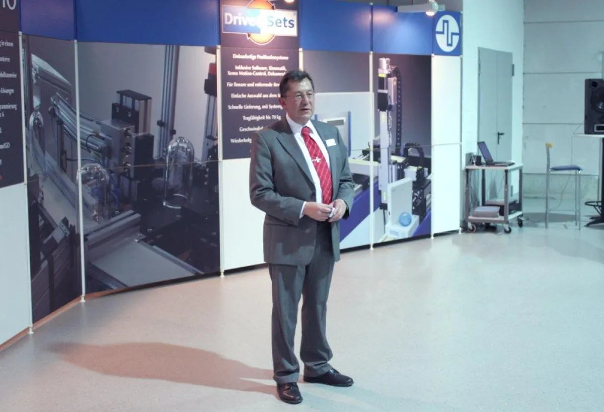 Systec-Geschäftsführer Tilmann Wolter begrüßte die Gäste.