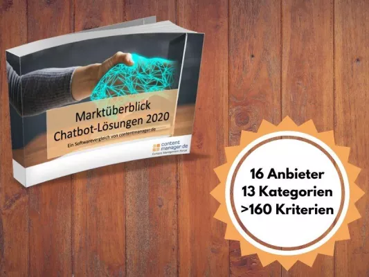 Bild: Contentmanager.de veröffentlicht Marktüberblick zu Chatbot-Lösungen