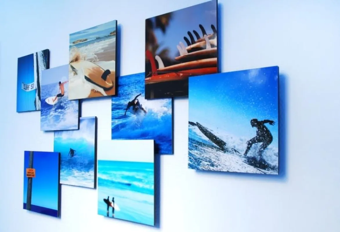 Ein dreidimensionales Fotoalbum bereichert jede Wand
