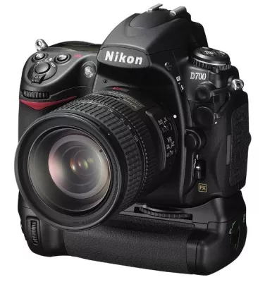 Bild: D700 zum Ausprobieren in greifbarer Nähe