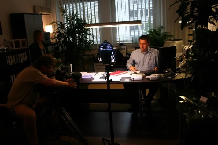 Bild: WDR Team zu Besuch bei der IAK GmbH