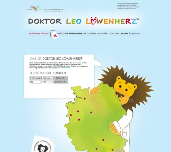 Bild: Löwenstarke Hilfe für herz- und krebskranke Kinder