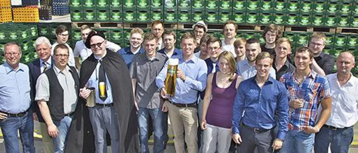 In Köln wurden jetzt die jungen Brauer und Mälzer zünftig losgesprochen.