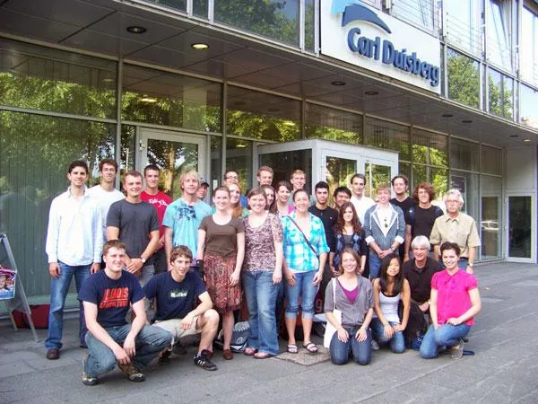 Bild: Carl Duisberg Centren machen 60 amerikanische Studenten und junge Berufstätige fit für ein Jahr in Deutschland