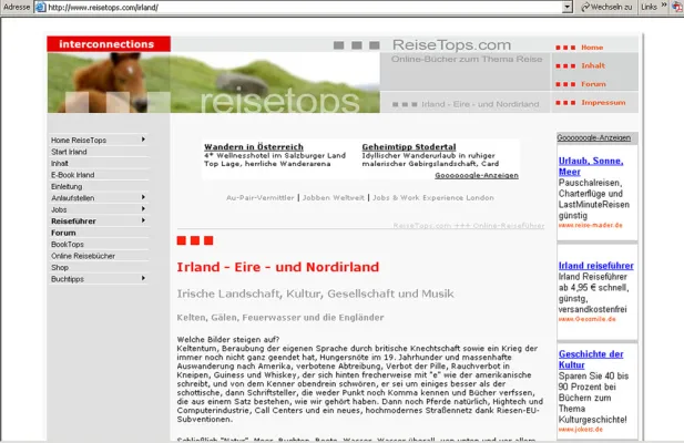 Bild: In Irland unterwegs, Eire und Nordirland