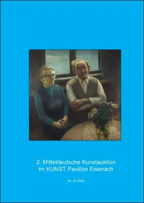 Bild: Vorbesichtigung und Pressegespräch 2. Mitteldeutsche Kunstauktion