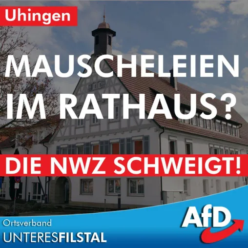 Bild: Plakatiervorschriften in Uhingen werden offenbar den Befindlichkeiten der SPD Uhingen angepasst