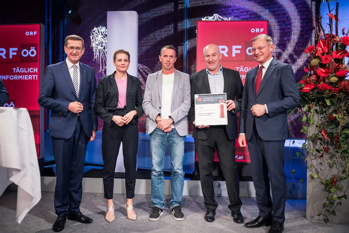 3. Platz in der Kategorie Forschung beim OÖ Innovationspreis. Preisverleihung am 8. November.  (© Land OÖ/Max Mayrhofer )