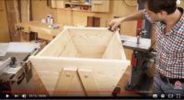 Bild: Hammer Video-Holzbearbeitungsprojekt "Bienenwiege"