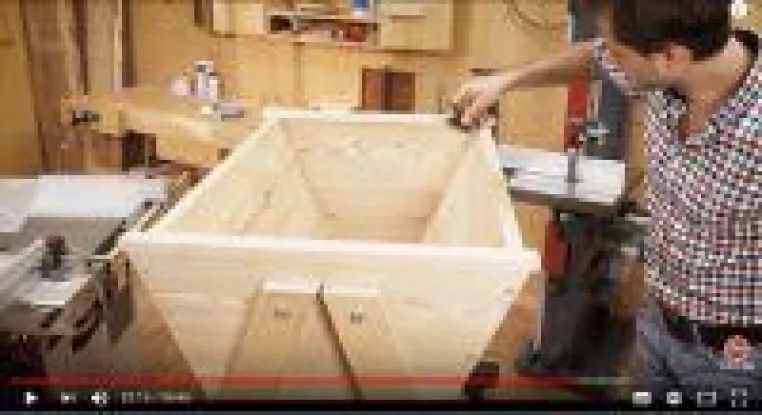Hammer Video-Holzbearbeitungsprojekt "Bienenwiege" Bild: Hammer Video-Holzbearbeitungsprojekt "Bienenwiege"