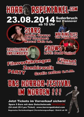 Bild: Zombies entern die Lüneburger Heide