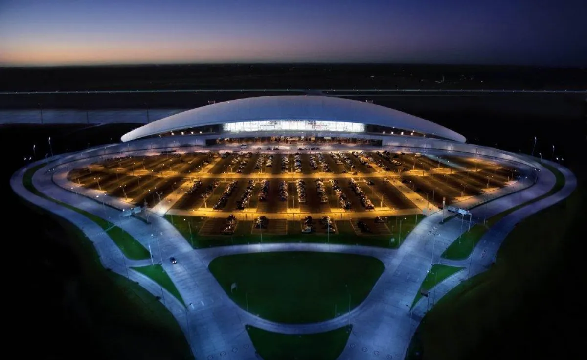 Optisch und technisch auf dem neuesten Stand: Der Flughafen Montevideo. Quelle: Aeropuerto Internacional de Carrasco