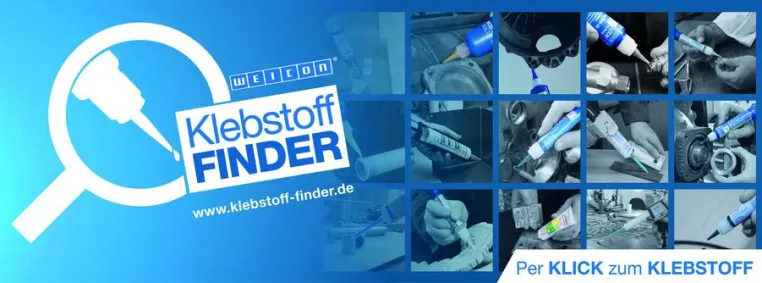 Bild: Einfache Suche nach dem richtigen Produkt - Der WEICON Klebstoff-Finder