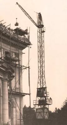 Bild: Ein Jahrhundert krandiose Technik – WOLFFKRAN feiert 100 Jahre Turmdrehkran