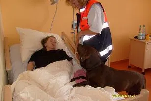 Bild: Senioren im Haus Melchior sind „auf den Hund gekommen“