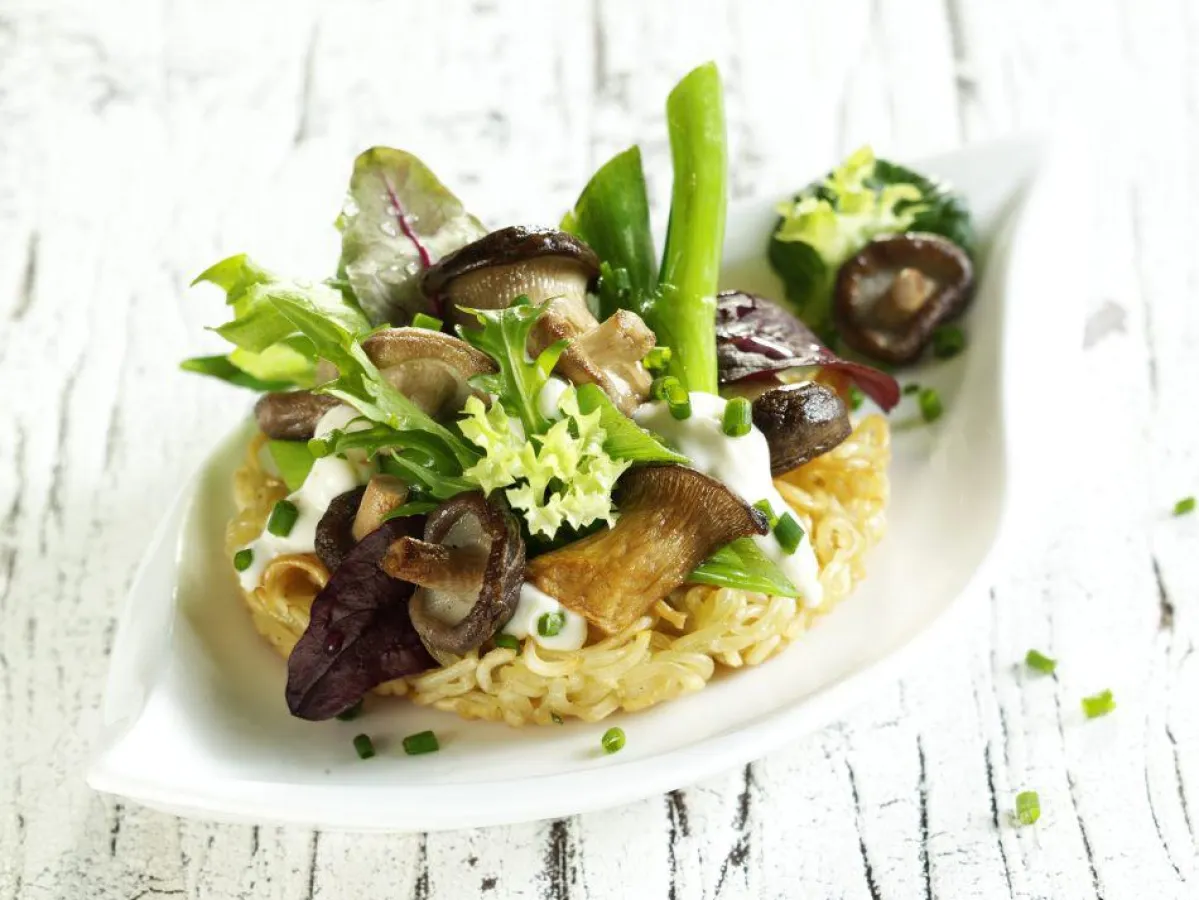 Ramenbun vegetarisch belegt. Foto: hahnfoto.de