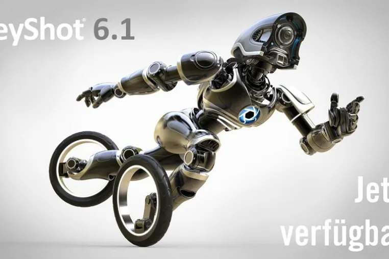 KeyShot Version 6.1 bei INNEO erhältlich Bild: KeyShot Version 6.1 bei INNEO erhältlich