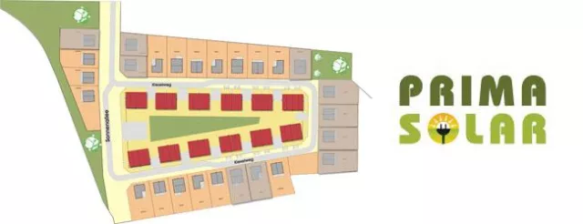 Bild: Grundsteinlegung zum energieeffizienten Wohngebiet
