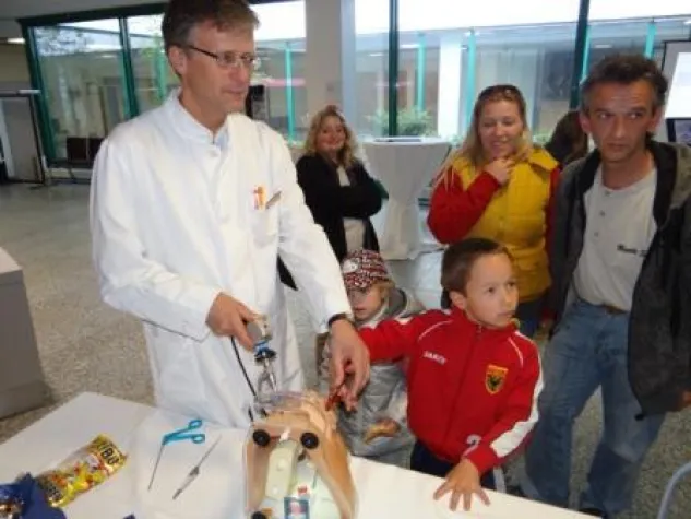 Bild: Ein Blick hinter die Kulissen