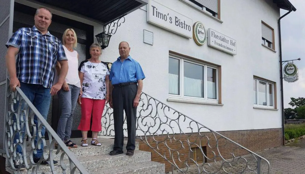 Familie Hartmann von der Pension Florstädter Hof
