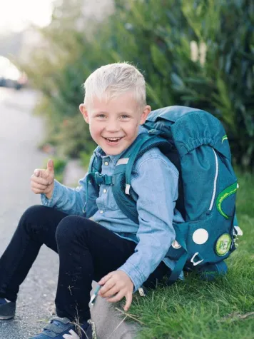 Bild: Bei Lassners fängt die Schule an.
